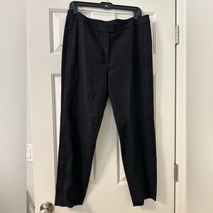 Escada Woven Front Black Dress Pants size 42